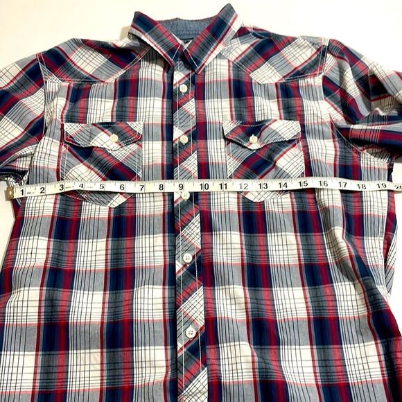 American Rag Mens Plaid Button Down - Picture 5 of 7
